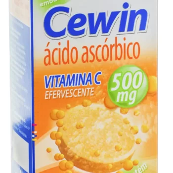 Cewin Efervescente Sabor Laranja 500mg c/ 10 Comprimidos