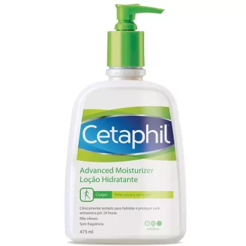 Cetaphil Loção Hidratante Face Corpo Pele Normal Seca 473mL