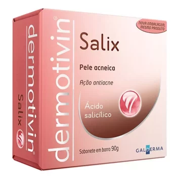 Dermotivin Salix Sabonete Facial Pele Oleosa ou Acnéica 90g