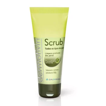 Dermotivin Scrub Sabonete Cremoso Esfoliante Facial 60g