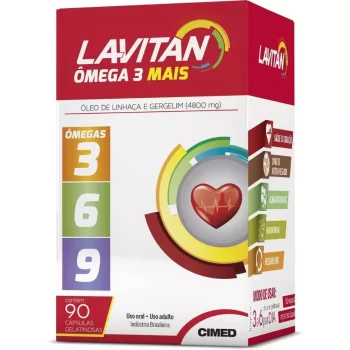 Lavitan Ômega 3 Mais c/ 90 Cápsulas
