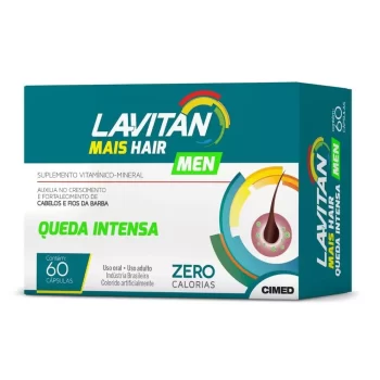 Lavitan Cabelos e Barba c/ 60 Cápsulas