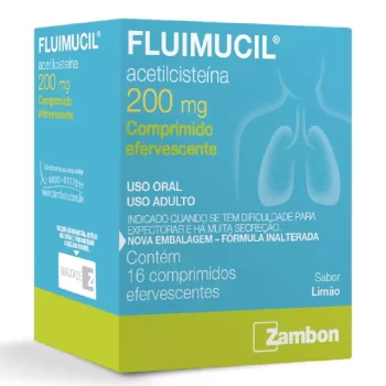 Fluimucil Efervescente 200mg c/ 16 Comprimidos