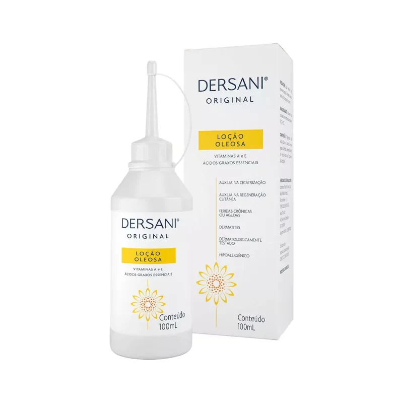 7898087340040 Dersani Loção Oleosa Corporal 100mL