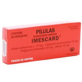 Imescard Pílulas c/ 36 Drágeas