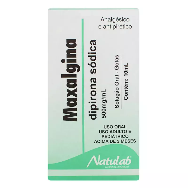 7898133130403 Maxalgina Gotas 500mg/mL 10mL