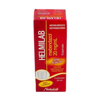 Helmilab Suspensão Oral Framboesa 20mg/mL 30mL