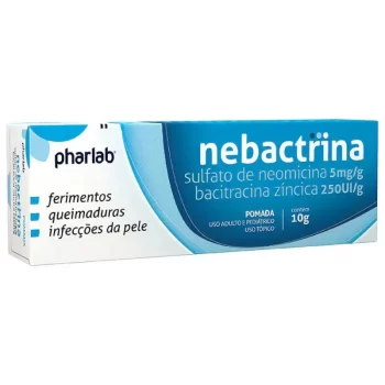 Nebactrina Pomada 5mg/250UI 10g