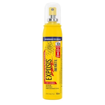 Exposis Infantil Repelente em Spray Com Icaridina 100mL