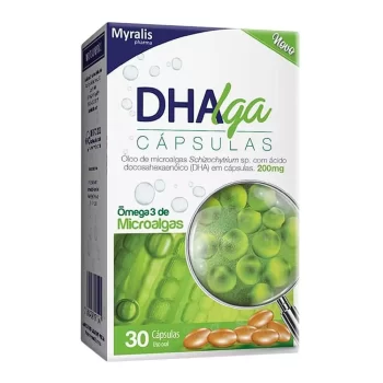 DHAlga Ômega 3 Microalgas 200mg c/ 30 Cápsulas