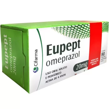 Eupept 20mg c/ 90 Cápsulas