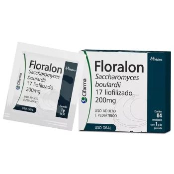 Floralon Suspensão Oral Pó 200mg c/ 4 Envelopes
