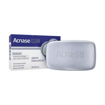 Acnase Clean Sabonete Limpeza Profunda Antiacne Facial 80g