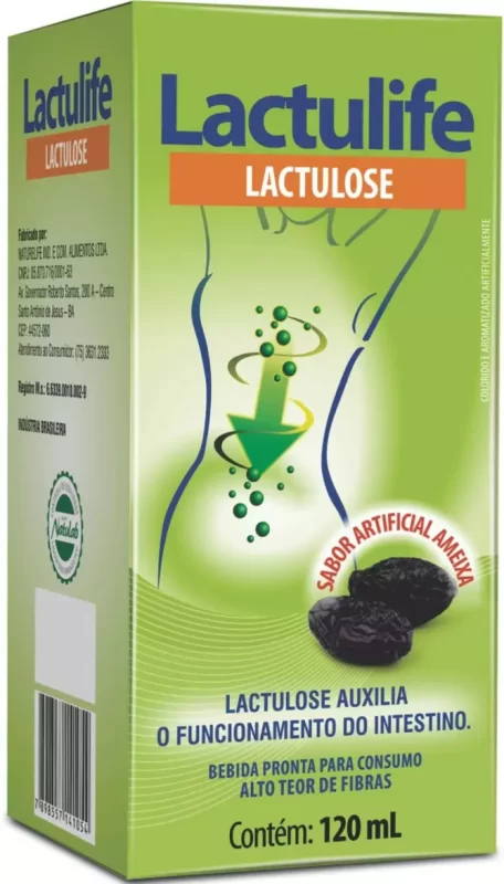 7898557141054 Lactulife Solução Oral Sabor Ameixa 120mL