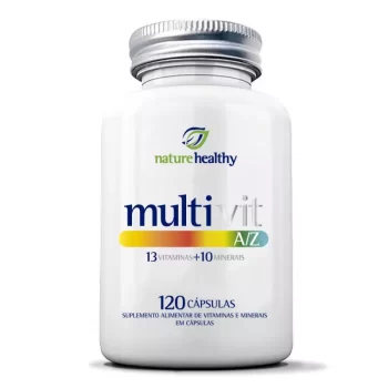 Multivit AZ Nature Healthy c/ 120 Cápsulas