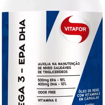 Ômega 3 Óleo de Peixe (Fish Oil) Vitafor 1000mg c/60 Cáps