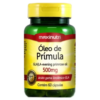 Óleo de Prímula Maxinutri 500mg c/ 60 Cápsulas