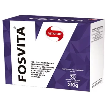 Fosvita FOS (Fibra Solúvel) Sem Sabor Vitafor c/30 Sachês
