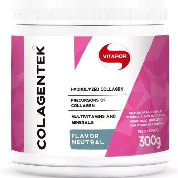 Colagentek Colágeno Hidrolisado Neutro Vitafor Pote 300g
