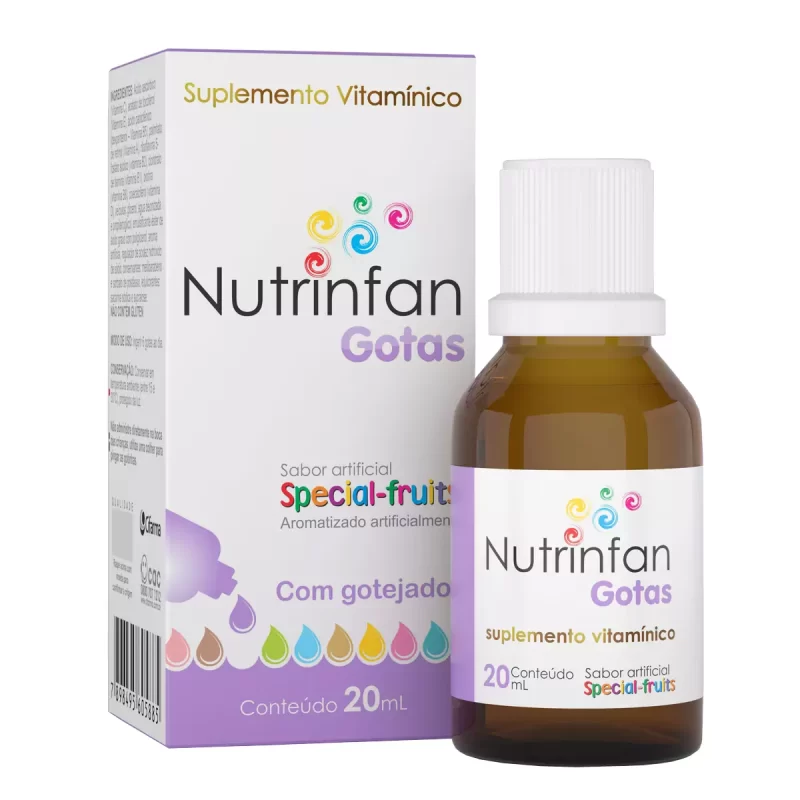 7898956544098 Nutrinfan Gotas 20mL