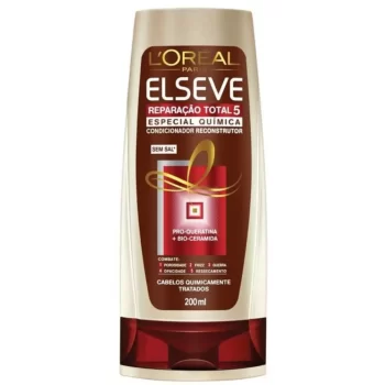 Condicionador Elséve Rep Total 5 Especial Química 200mL