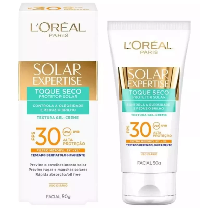 7899026476509 Protetor Solar Expertise Toque Seco L”oreal FPS30 50g