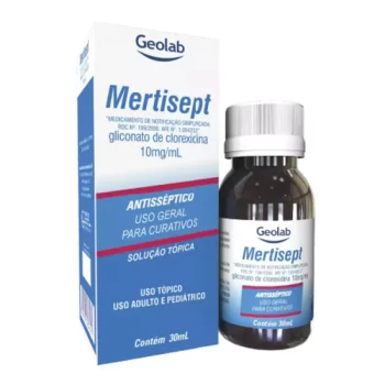 Mertisept Solução Tópica 10mg/mL 30mL