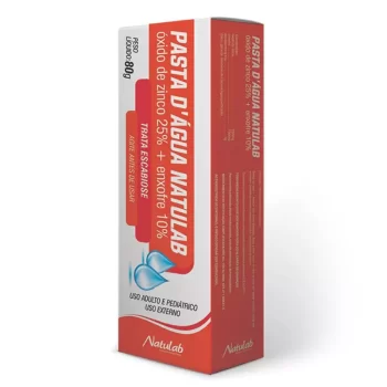 Pasta D”Água Enxofre Natulab 80g