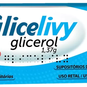 Glicelivy Infantil 1,37g c/ 6 Supositórios de Glicerina