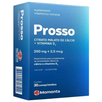 Prosso 250mg/2,5mcg c/ 30 Comprimidos