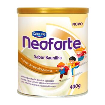 Neoforte Suplemento Infantil Sabor Baunilha Lata 400g