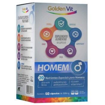 GOLDEN VIT HOMEM 60 CAPS