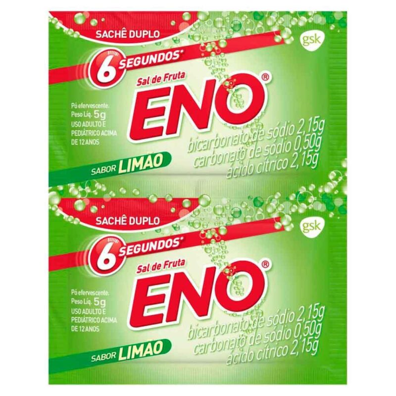 SAL DE FRUTA ENO LIMÃO COM 2 SACHES