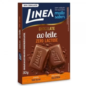 CHOCOLATE AO LEITE LINEA ZERO LACTOSE 30  NO PIX
